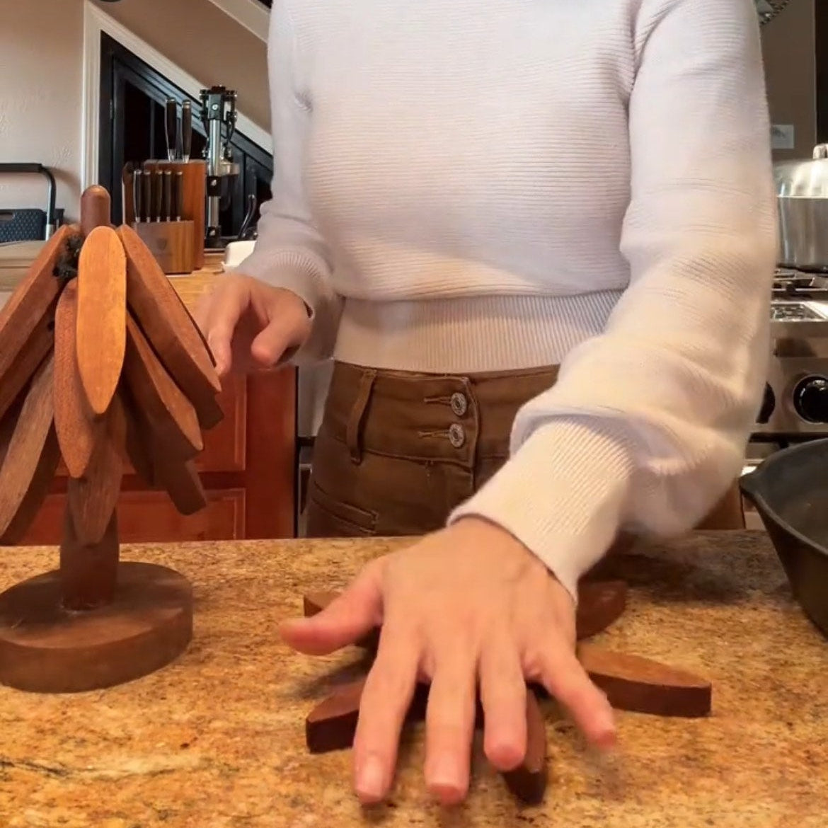 Wood Tree Trivet