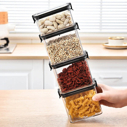 Kitchen Organizer Jar Set