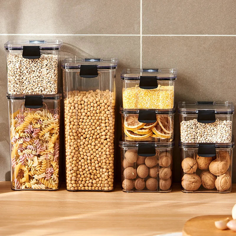 Kitchen Organizer Jar Set
